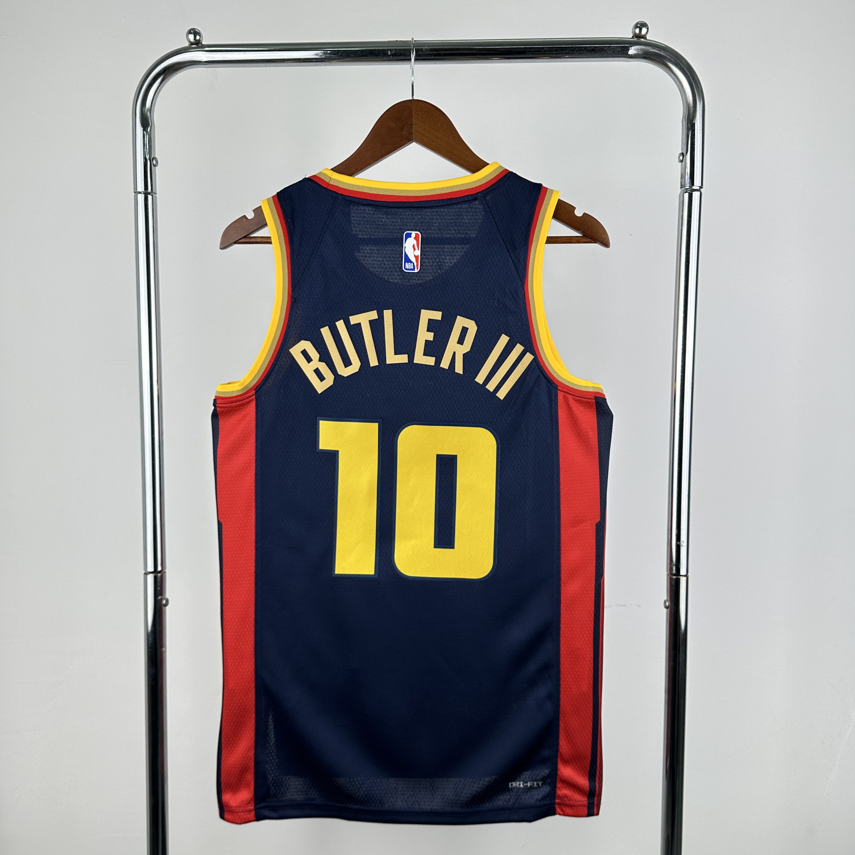 Men Golden State Warriors 10 Butler iii Drak Blue City Edition Season Nike 2025 NBA Jersey